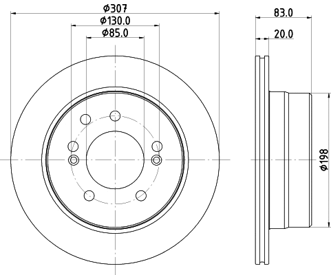 Brake Disc (56410)