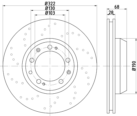 Brake Disc (54501)