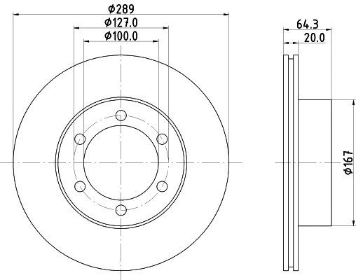 Brake Disc (53621)