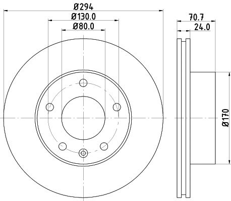 Brake Disc (54534)
