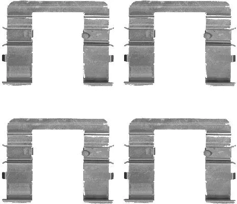 Accessory Kit, disc brake pad (K0433)