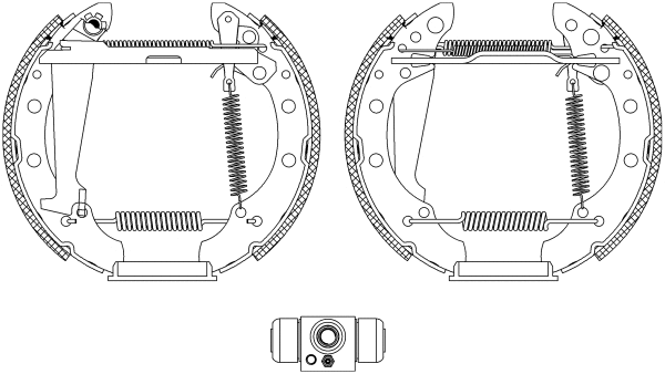 Brake Shoe Set (R1270)