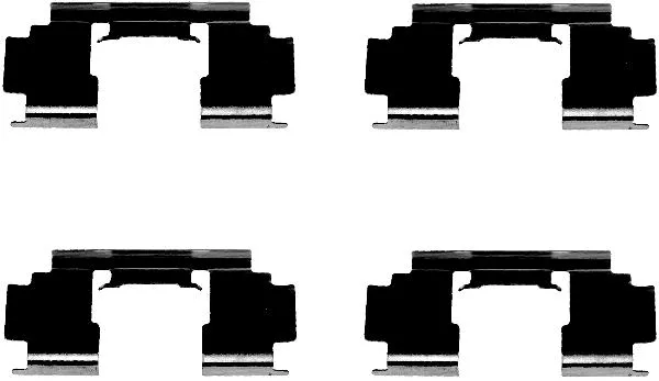 Accessory Kit, disc brake pad (K0142)