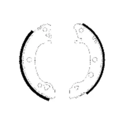 Brake Shoe Set (H1031)