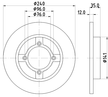 Brake Disc (52301)