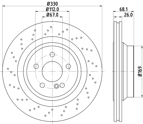 Brake Disc (55896)