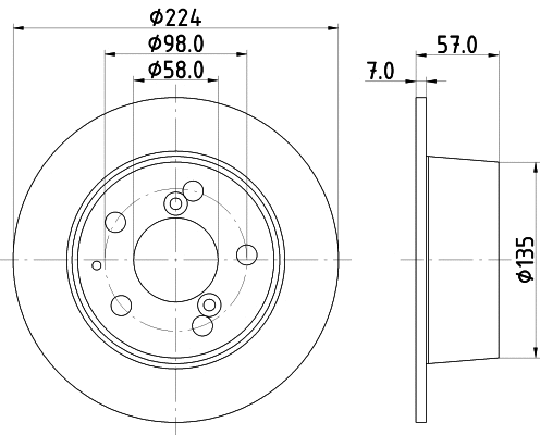 Brake Disc (50606)