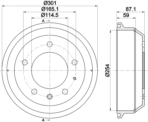Brake Drum (61378)