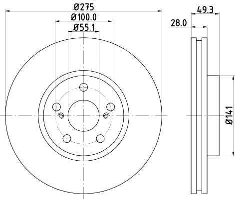 Brake Disc (54420)