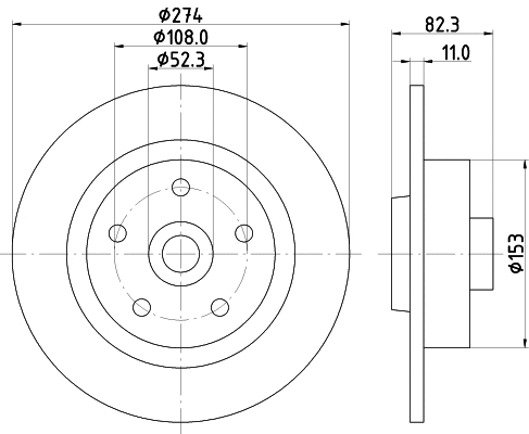 Brake Disc (54191)