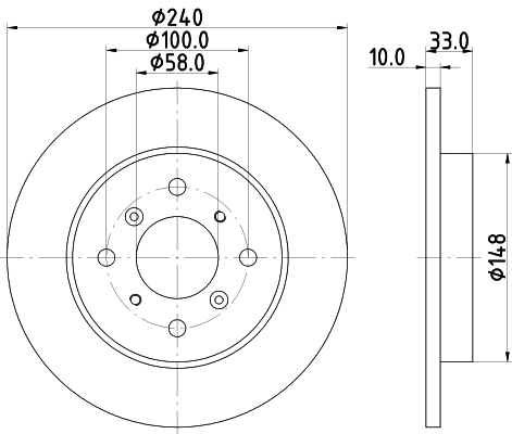 Brake Disc (54533)