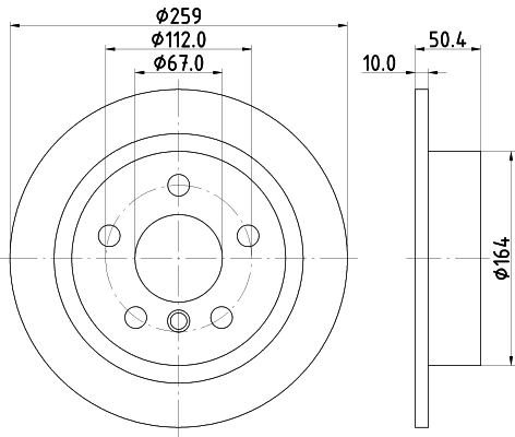 Brake Disc (55793)