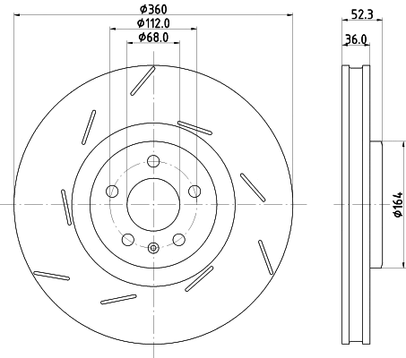 Brake Disc (56342HC)