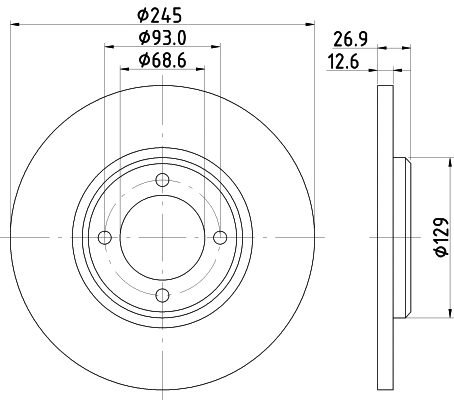 Brake Disc (51003)
