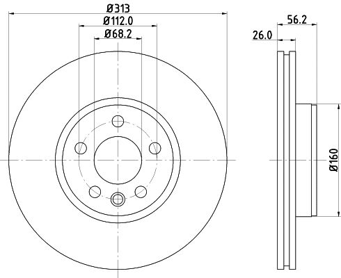 Brake Disc (50348)