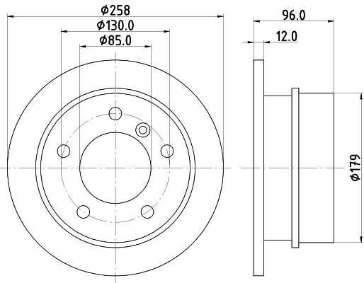 Brake Disc (52142)