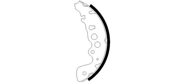 Brake Shoe Set (H9125)