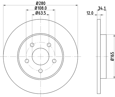 Brake Disc (50346)
