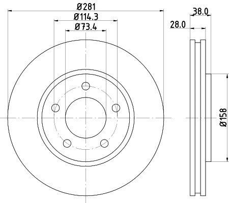Brake Disc (50332)
