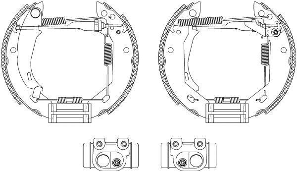 Brake Shoe Set (R0150)