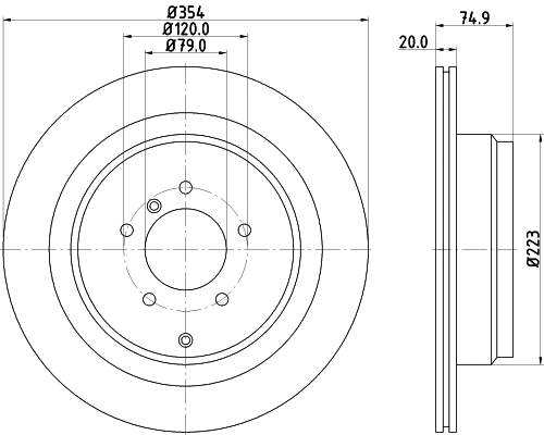 Brake Disc (54755)