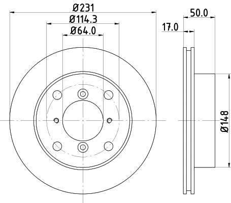 Brake Disc (53404)