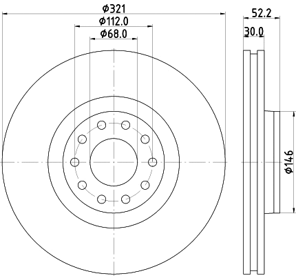 Brake Disc (54547)