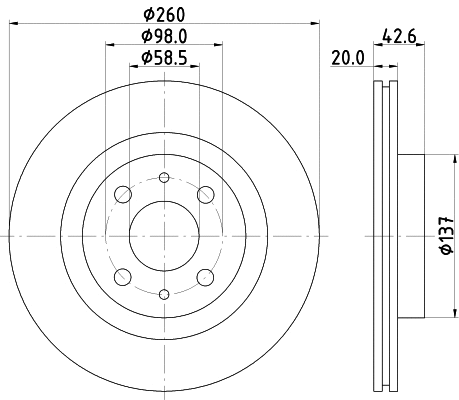 Brake Disc (50370)