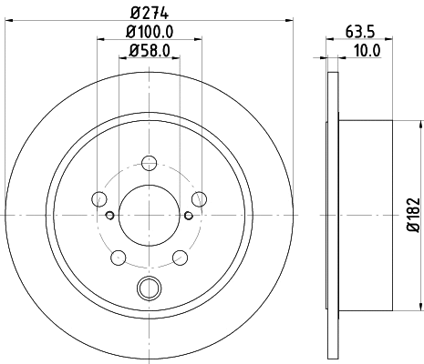 Brake Disc (55620)