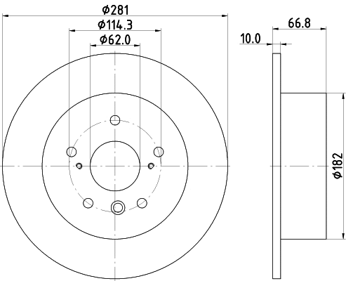 Brake Disc (55402)