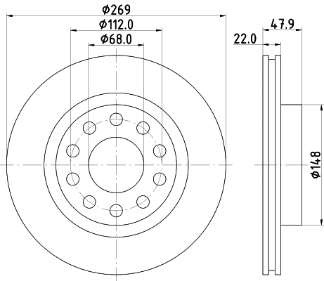 Brake Disc (54769)