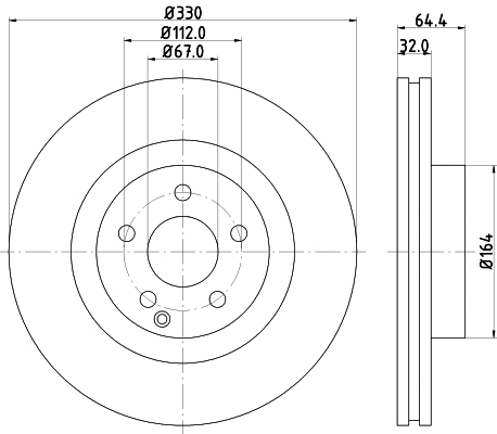 Brake Disc (54199)