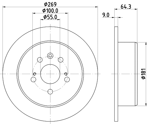 Brake Disc (50231)