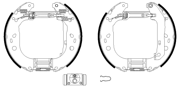 Brake Shoe Set (R1195)
