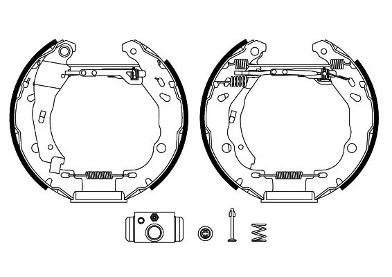 Brake Shoe Set (R1372)