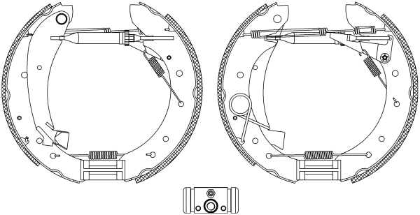 Brake Shoe Set (R1319)