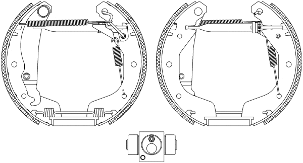 Brake Shoe Set (R1312)