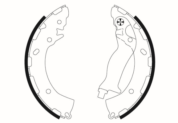 Brake Shoe Set (H1815)