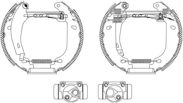 Brake Shoe Set (R0225)