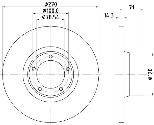 Brake Disc (51006)