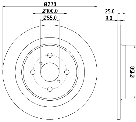 Brake Disc (54619)