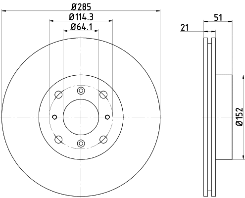 Brake Disc (52911)