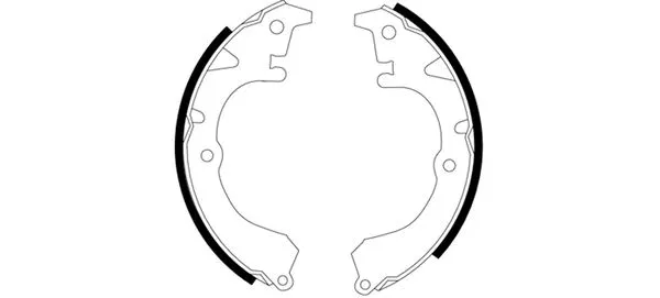 Brake Shoe Set (H8120)