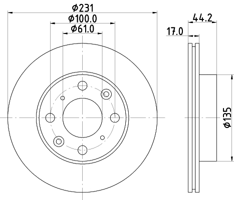 Brake Disc (51110)