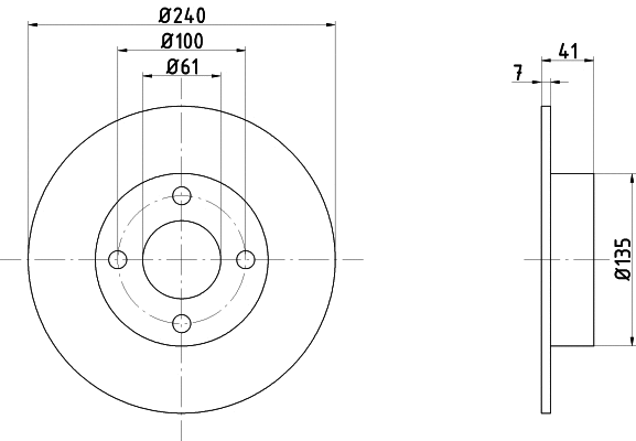 Brake Disc (50253)