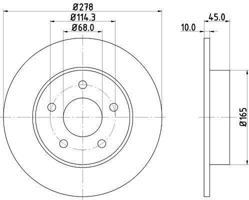 Brake Disc (54257)