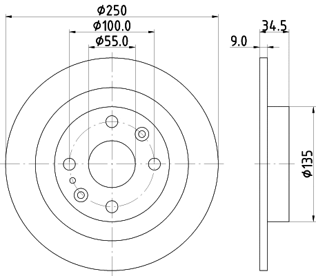 Brake Disc (50203)