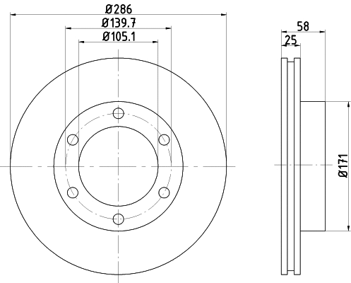 Brake Disc (53636)
