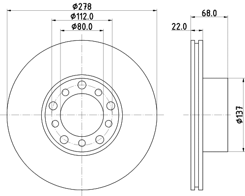 Brake Disc (52115)