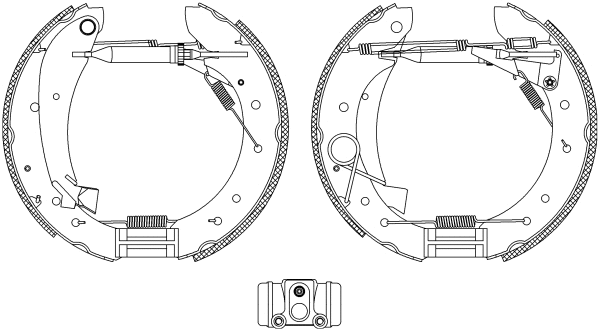 Brake Shoe Set (R0640)